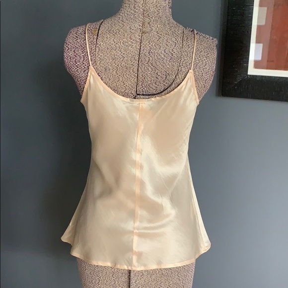 Giorgio Armani light peach silk camisole top XS(2) - Picture 5 of 8